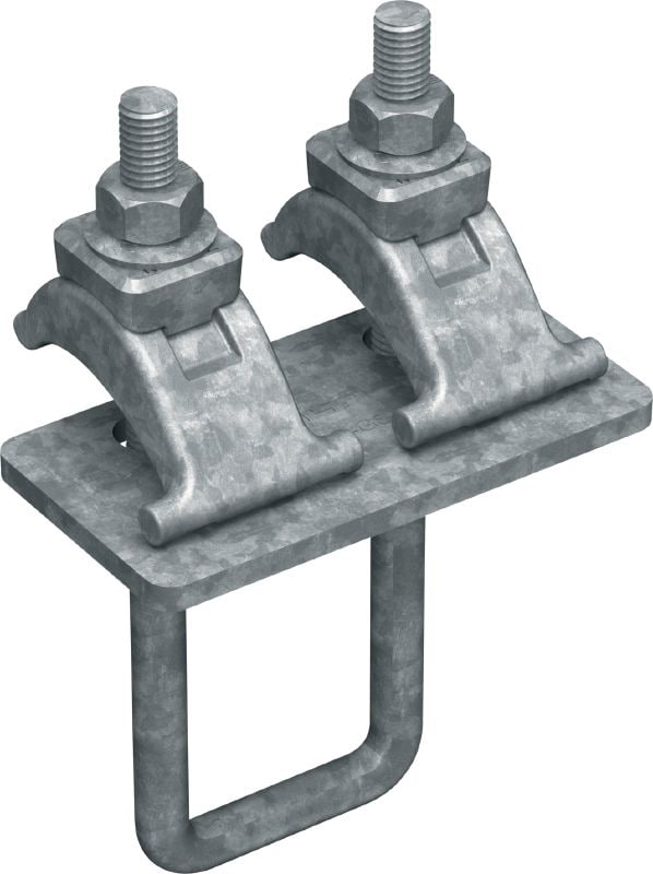 Mordaza para viga MT-BC-GS T OC Mordaza para viga para la fijación de vigas MT-70 y MT-80 a vigas de acero, para uso en exteriores con poca contaminación